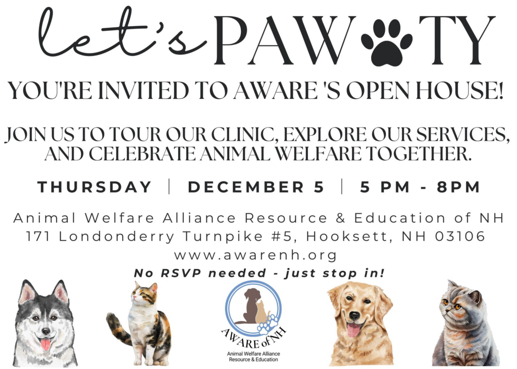 AWARE of NH Open House